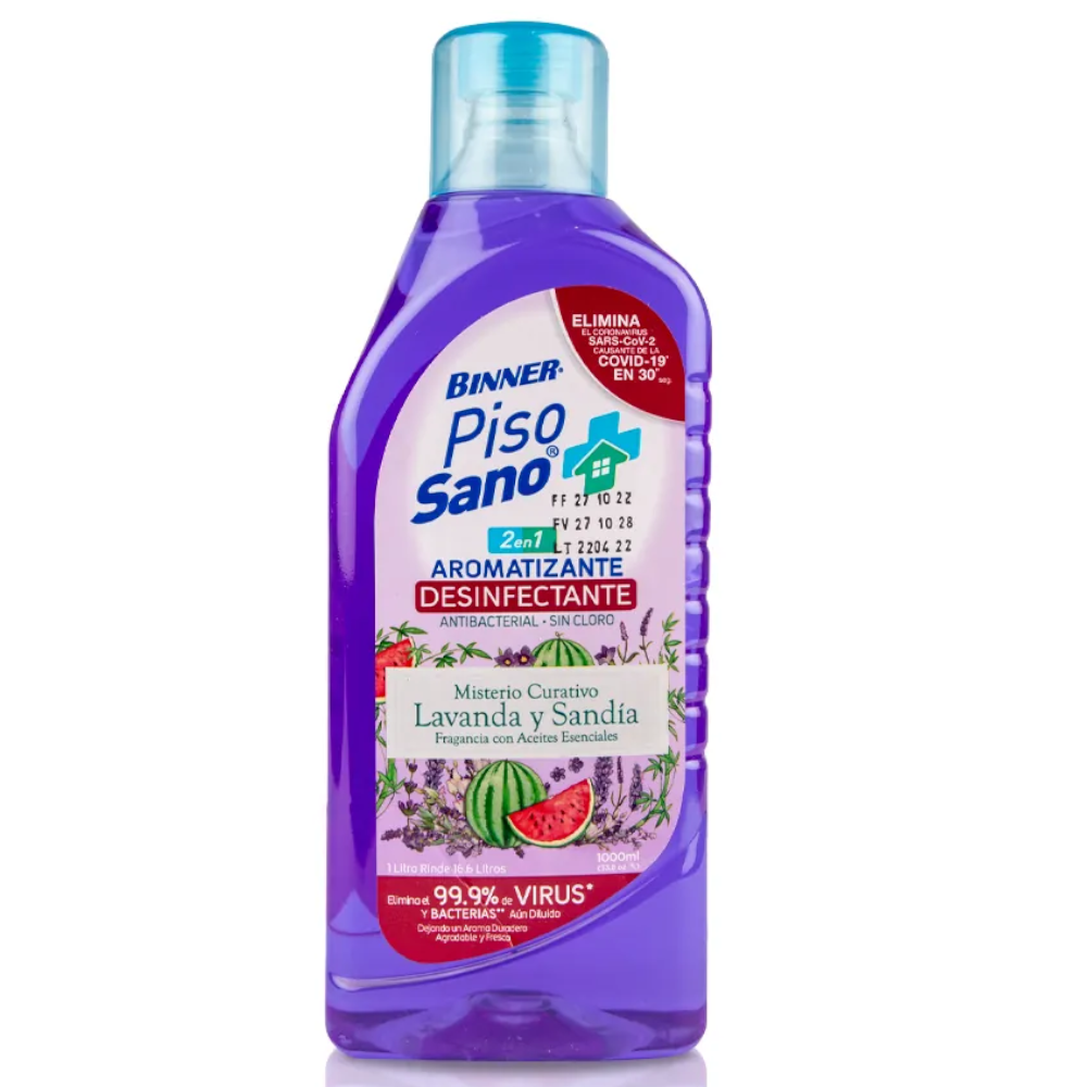 Limpiador Líquido Binner Lavanda Y Sandía 1000Ml | SuperBooM